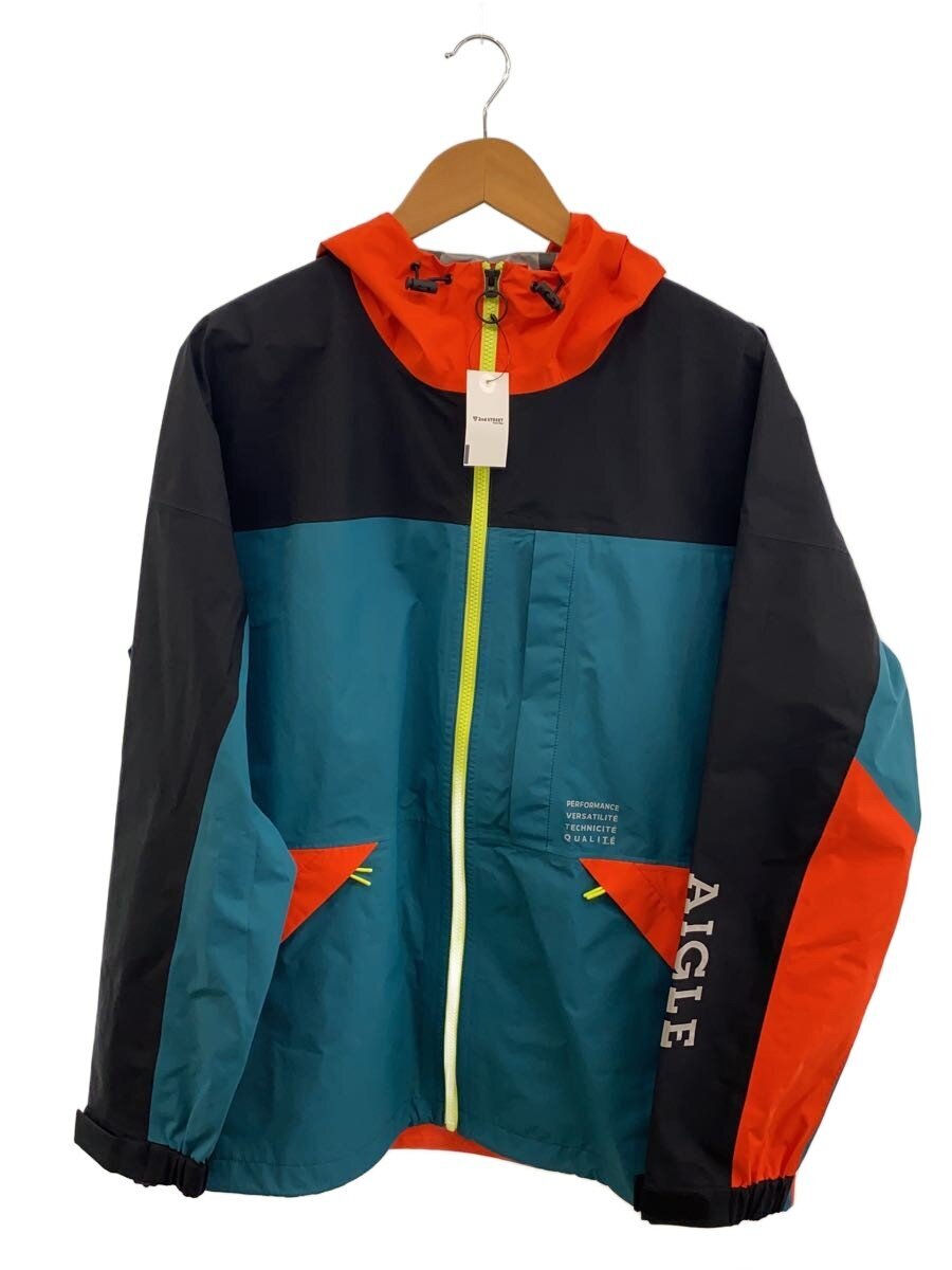 【中古】AIGLE◆ジャケット/L/ゴアテックス/ORN【メンズウェア】|2nd STREET 店