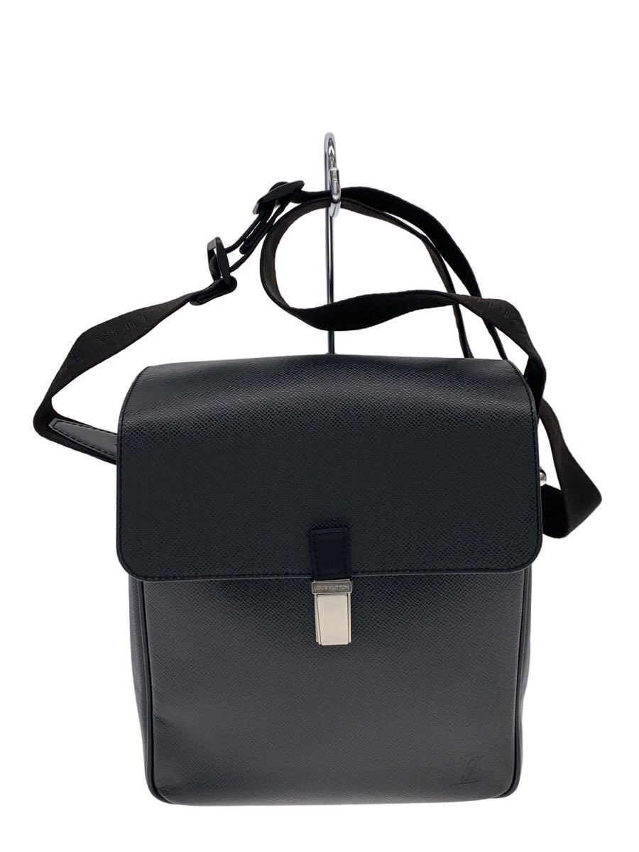 【中古】LOUIS VUITTON◆ヤランガ_五分五分ガ/--/BLK/無地【御徒面子】
