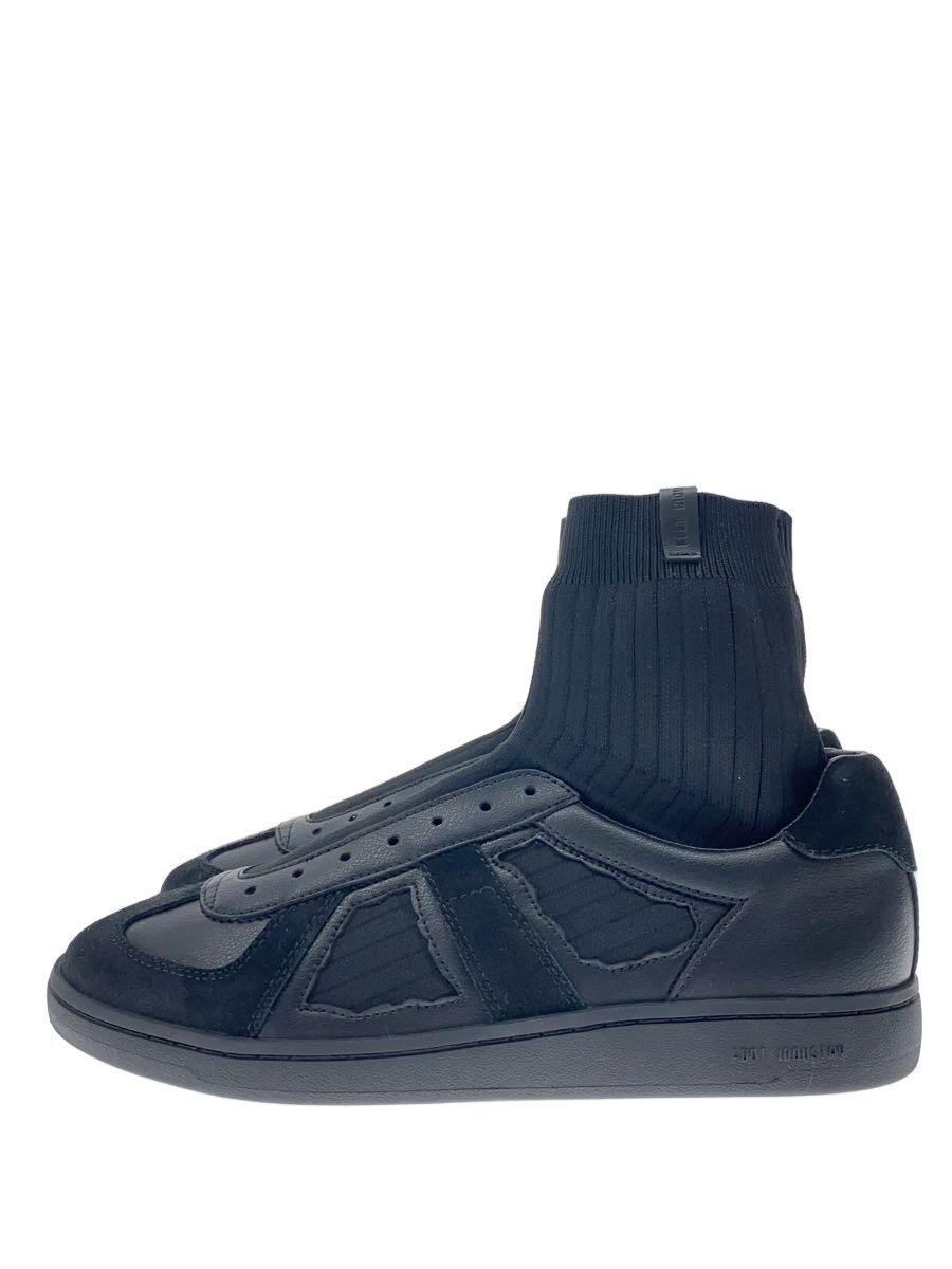 【中古】FOOT INDUSTRY/Gat Hi-Top Socks/ローカットスニーカー/42/BLK/AUA319-004【シューズ】