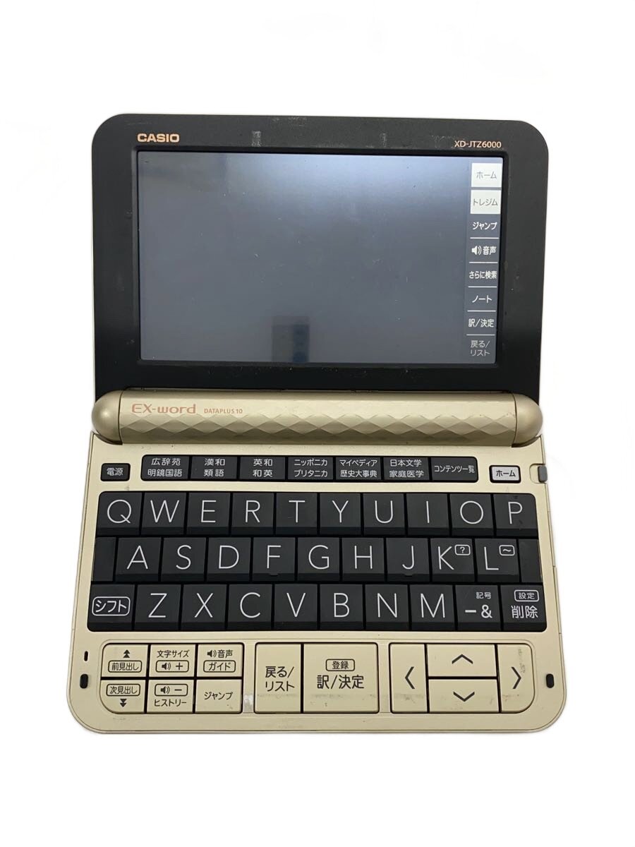 【中古】CASIO◆電子辞書 XD-JTZ6000【家電・ビジュアル・オーディオ】