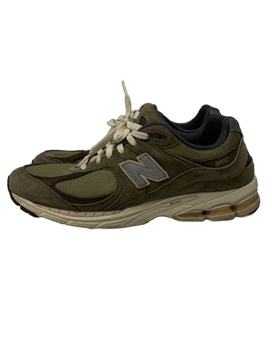 【中古】NEW BALANCE◆M2002/カーキ/28珊/KHK/スウェード【シューズ】