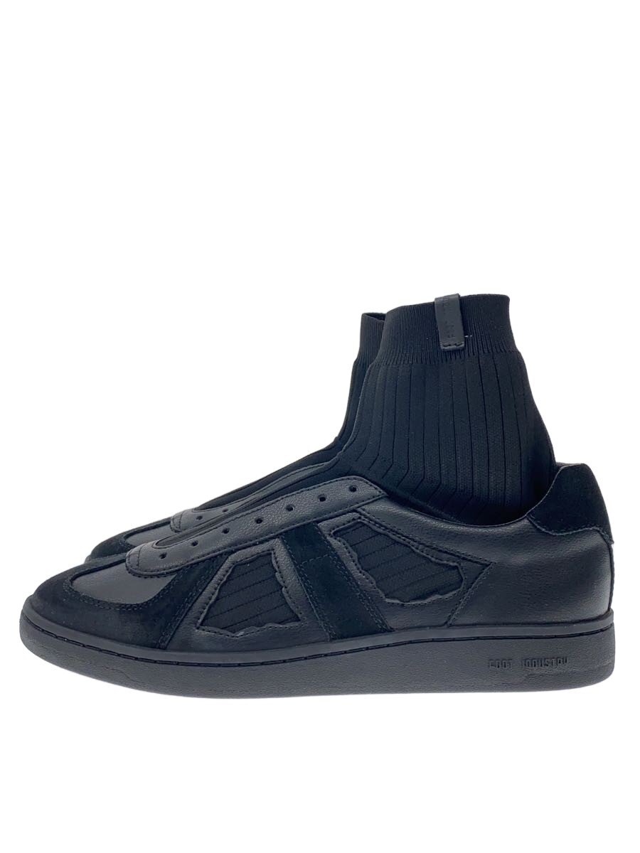 【中古】FOOT INDUSTRY/Gat Hi-Top Socks/ローカットスニーカー/43/BLK/AUA319-004【シューズ】