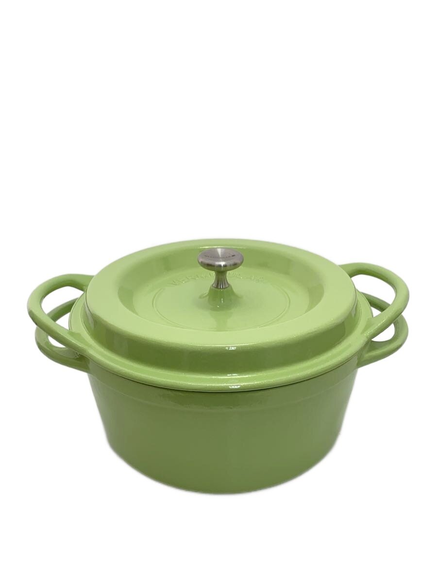 【中古】Vermicular◆鍋/サイズ:18cm/GRN【キッチン用品】