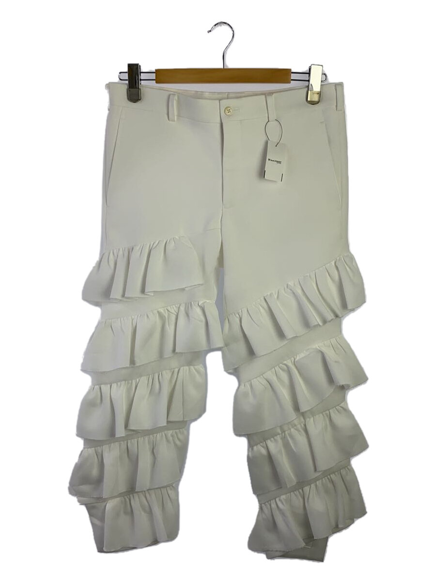 【中古】COMME des GARCONS HOMME PLUS◆下つ方/M/ポリエステル/WHT/無地/PN-P061【メンズウェア】