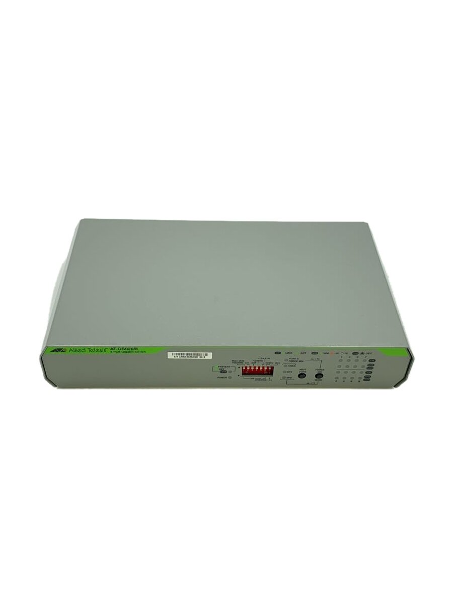 【中古】Allied Telesis◆スイッチングハブ/AT-GS920/8【パソコン】