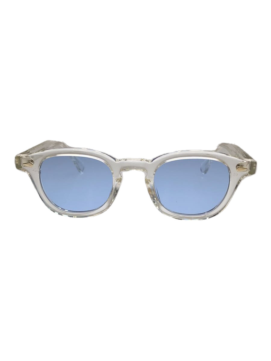 【中古】JULIUS TART OPTICAL ENTERPRISE◆黒眼鏡/ウェリントン/可塑性物質/せつ然たる/青碧/メンズ//【服飾雑貨他】