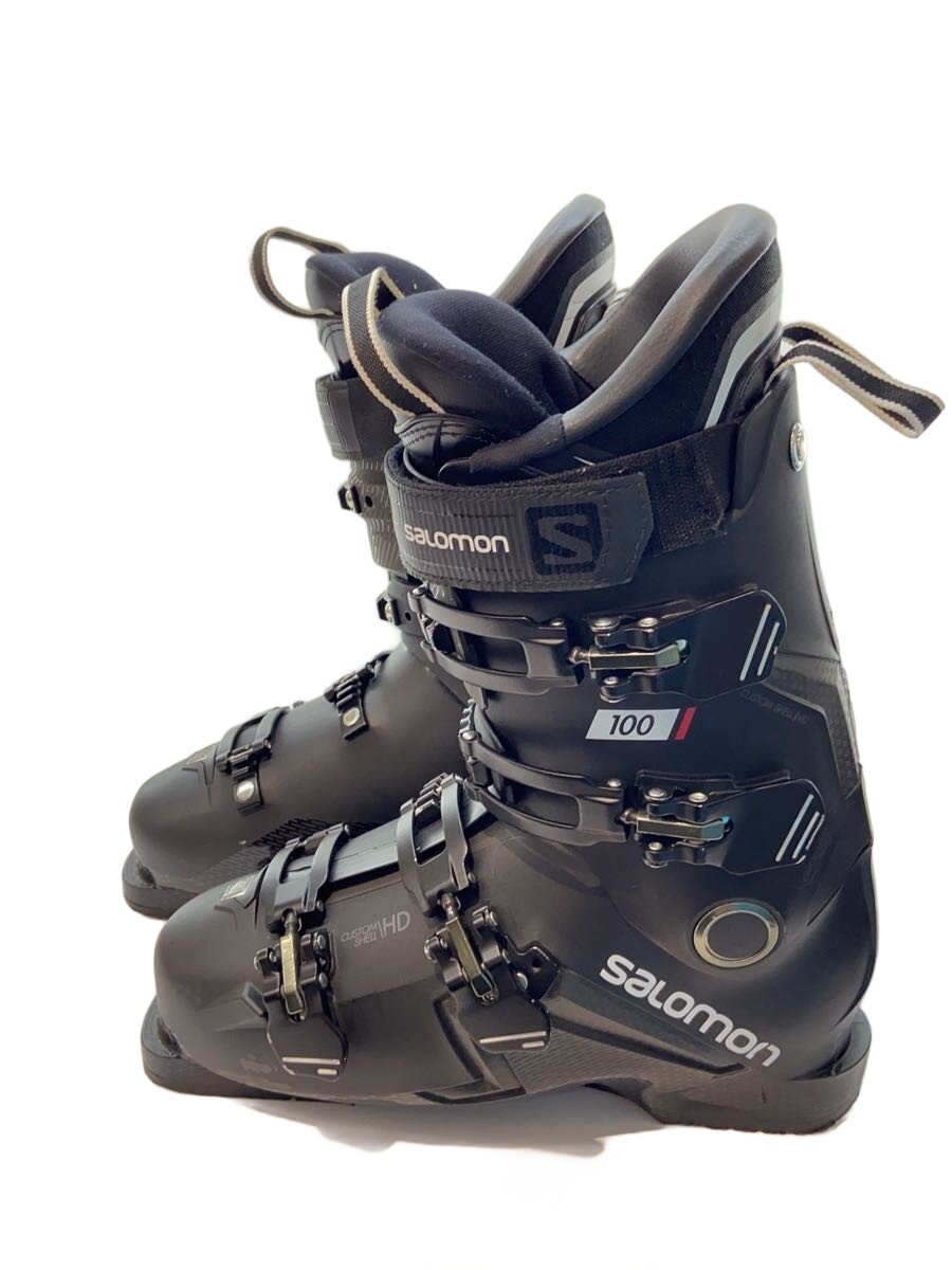 【中古】salomon◆S/PRO 100/スキーブーツ/27.5cm/BLK【スポーツ】