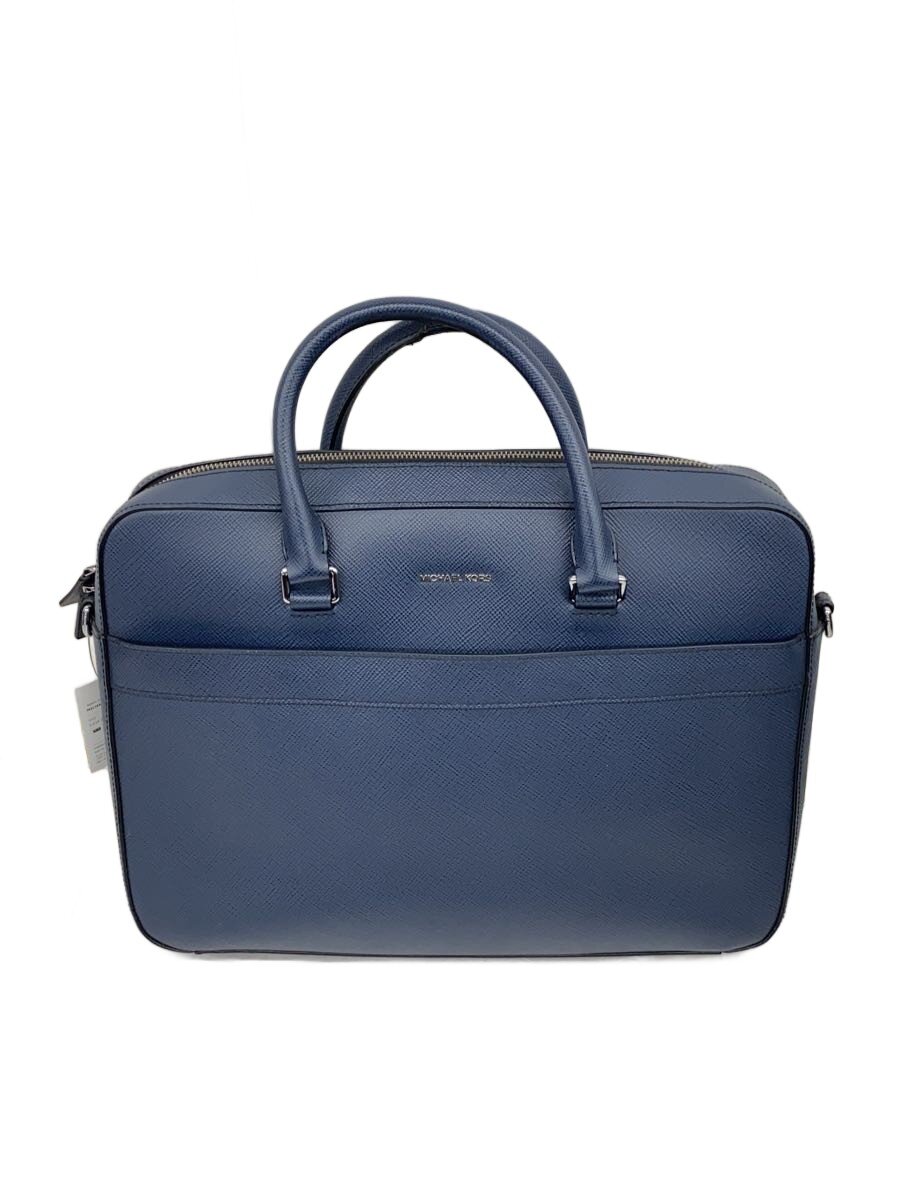 【中古】MICHAEL KORS◆背嚢/なめし革/NVY/無地/DB-1911【御徒面子】