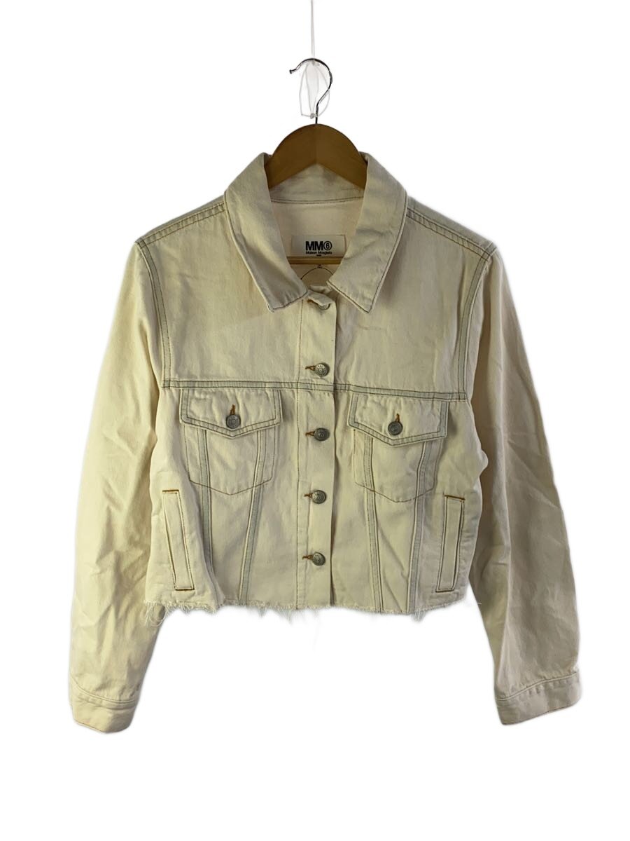 【中古】MM6◆襟汚れ有/Gジャン/--/デニム/WHT【レディースウェア】｜2ｎｄ STREET 店 15,345円