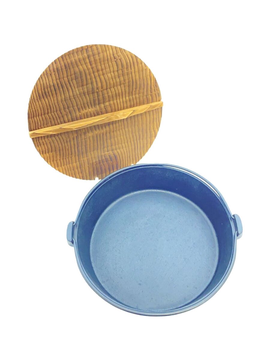 【中古】南部盛栄堂(OIGEN)◆南部鉄器/すき焼き両手鍋/サイズ:24cm/鍋・蓋2点セット/ブラック【キッチン用品】