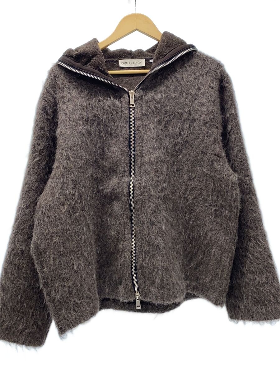 【中古】OUR LEGACY◆Full Zip Hood/Mole Grey Mohair/ジップ/48/モヘア/ブラウン/M4236FM//【メンズウェア】|2nd STREET 店