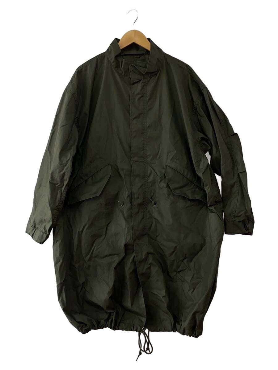 【中古】HYKE◆厚地の外套/XL/綿織物/GRN/無地/17461//【メンズウェア】