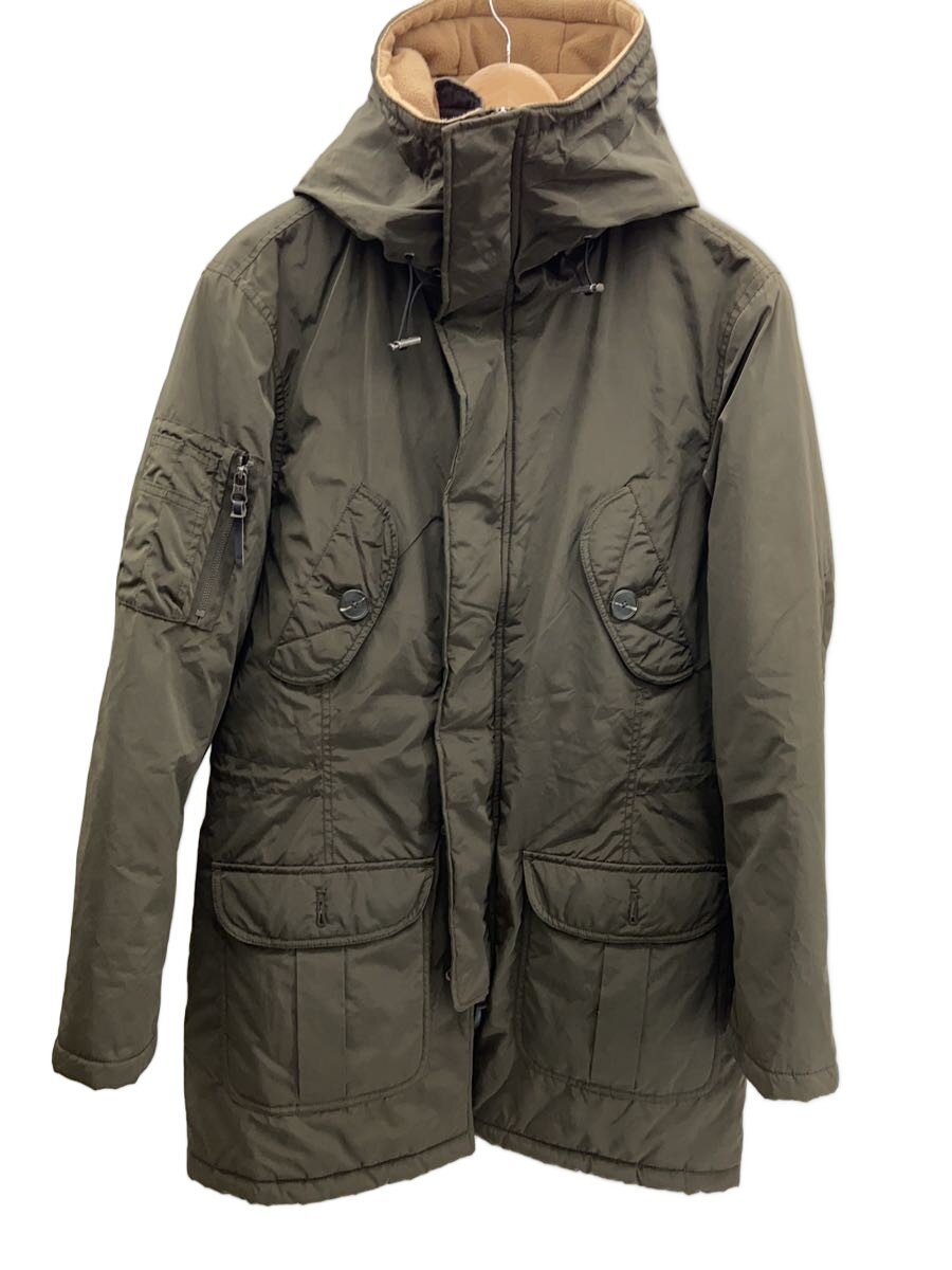 【中古】ARMANI JEANS◆アルマーニジーンズ/コート/S/ポリエステル/カーキ【メンズウェア】|2nd STREET 店