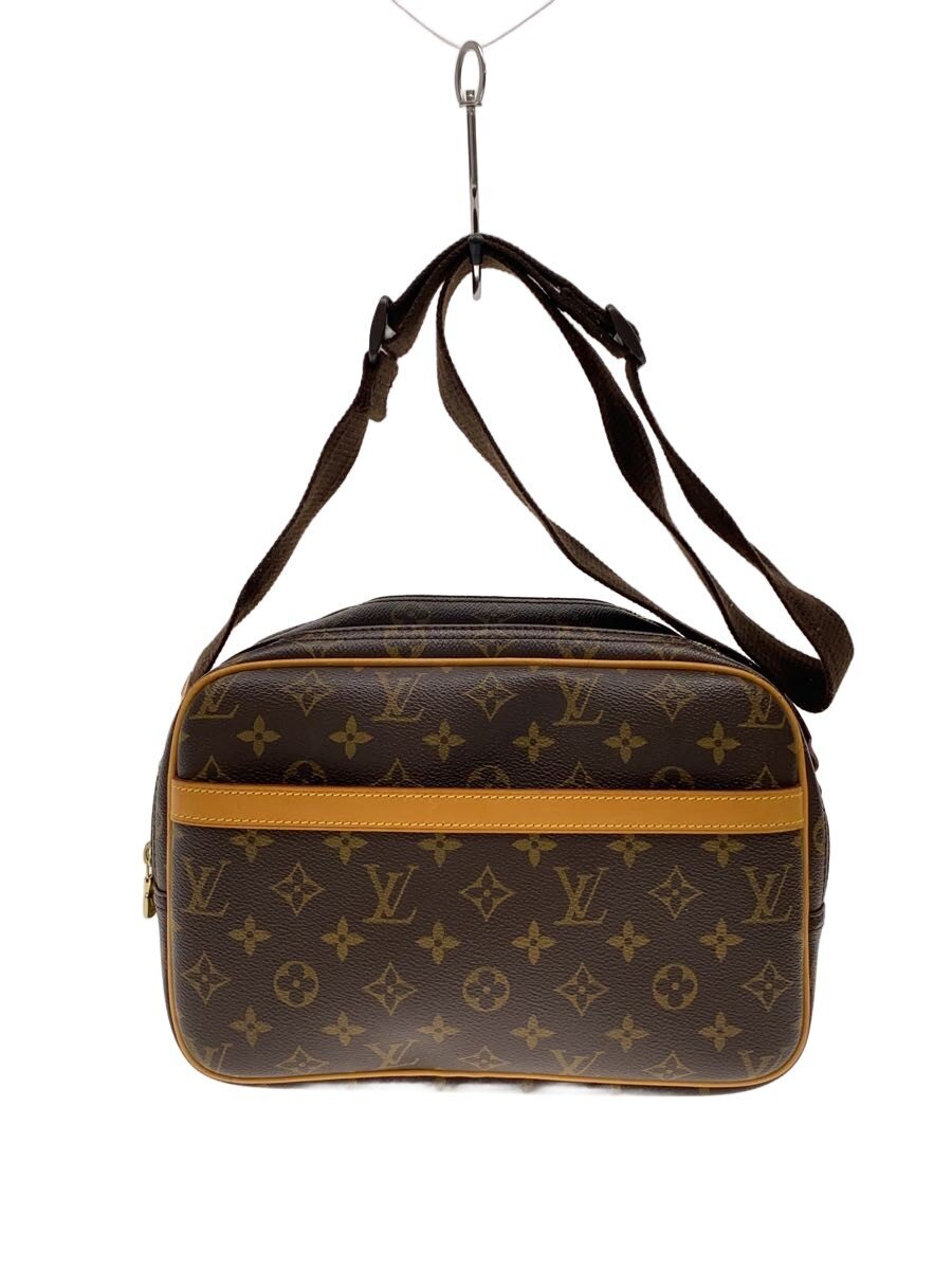 【中古】LOUIS VUITTON◆リポーターPM_モノグラム・キャンバス/PVC/BRW【バッグ】｜2ｎｄ STREET 店