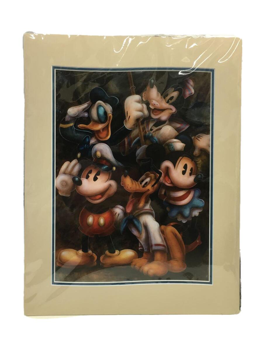 【中古】ディズニークルーズ限定イラストボード/Darren Wilson/The Fab 5 Crew【インテリア小物・日用雑貨】
