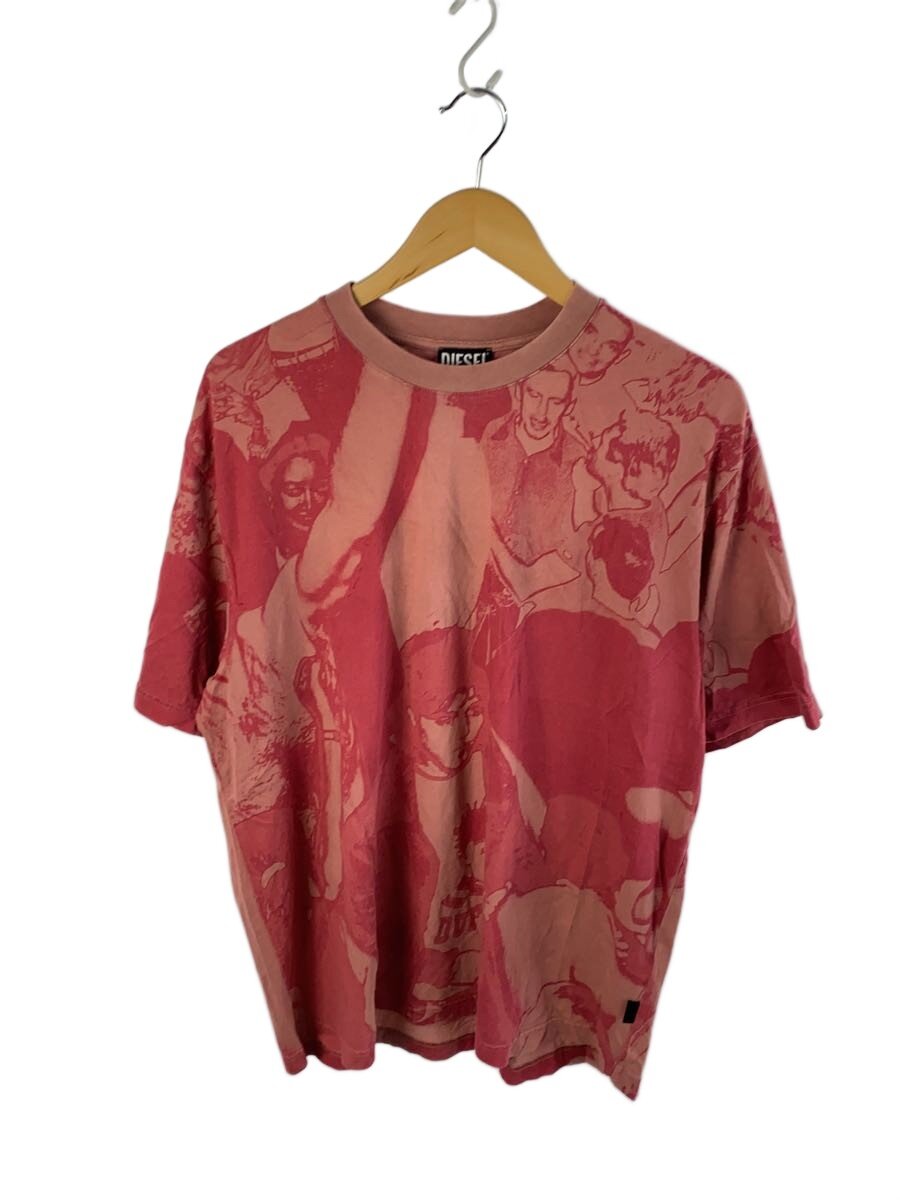【中古】DIESEL◆プルオーバー/--/綿織物/PNK/A10197【メンズウェア】