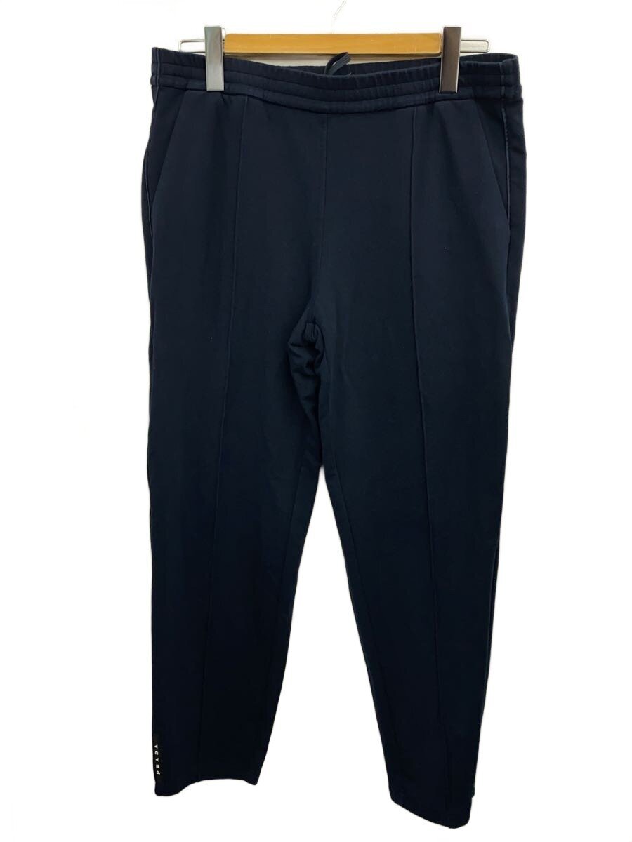 【中古】PRADA◆スウェットイージーパンツ/M/綿織物/NVY/132321【メンズウェア】