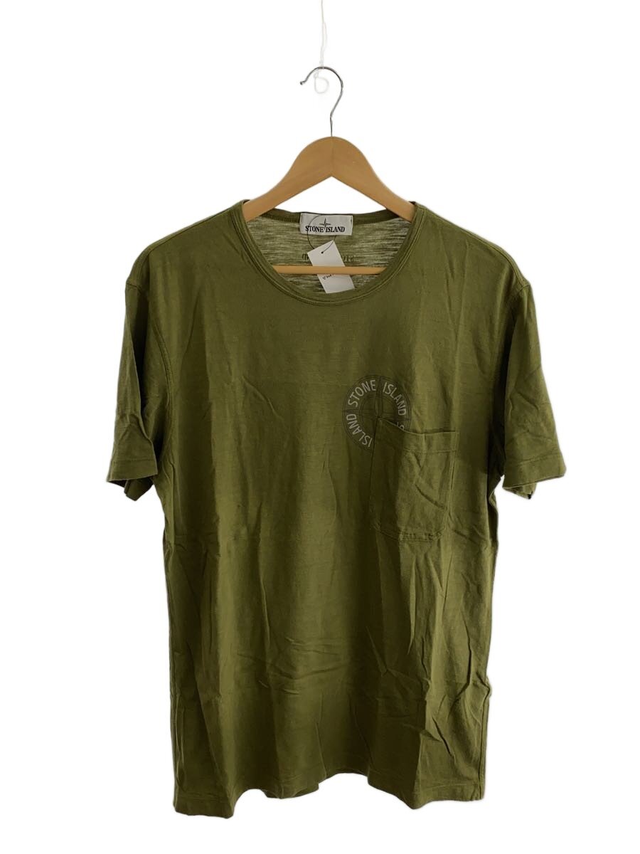 【中古】STONE ISLAND◆プルオーバー/XL/綿織物/KHK/無地//【メンズウェア】