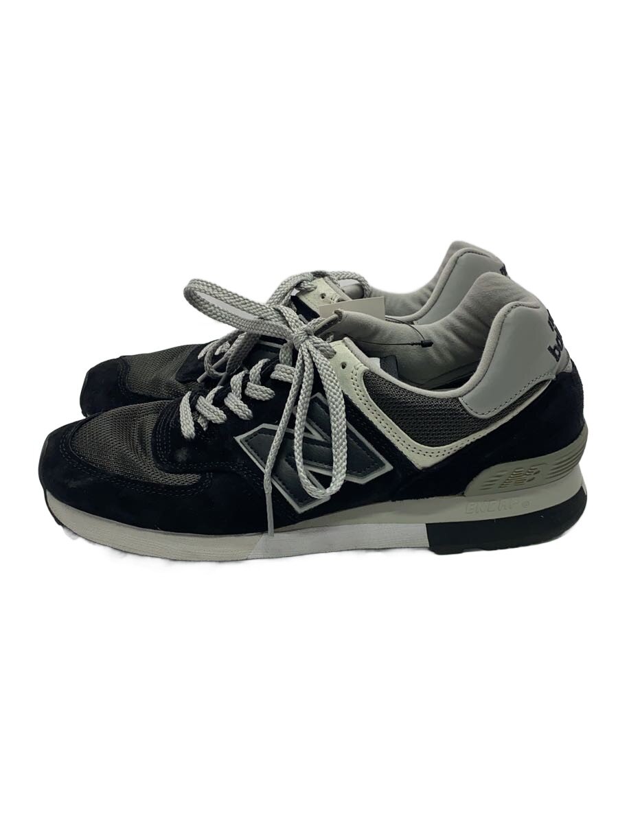 【中古】NEW BALANCE◆ローカットスニーカー/UK6.5/BLK/ou576pbk【シューズ】