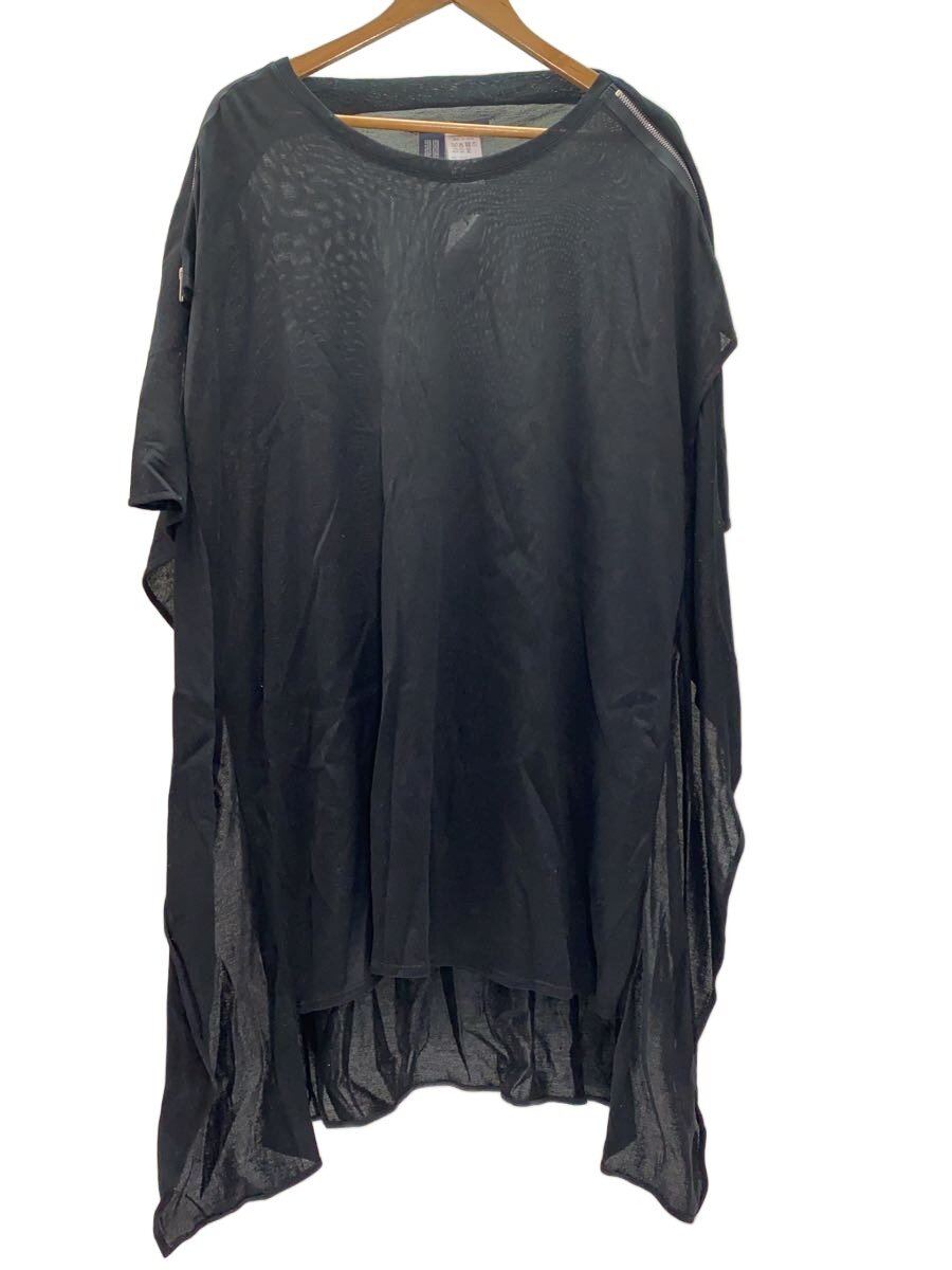 【中古】LIMI feu◆PARALLELED PLAIN STITCH SQUARE ZIP DRESS/2//BLK/LP-T60-040【レディース御召しもの】