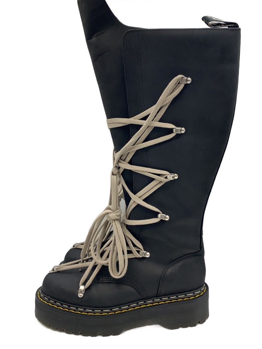 【中古】Dr.Martens◆ブーツ/US9/BLK/レザー/1B60 PENT ALACE QUAD/? NULL ?【シューズ】｜2ｎｄ STREET 店