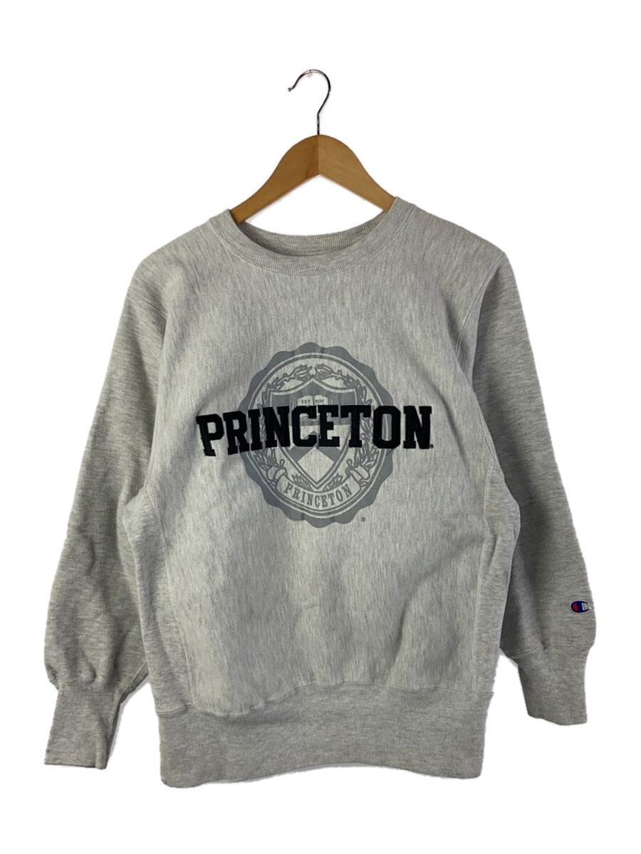 【中古】Champion◆流汗/M/綿織物/GRY/90s/PRINCETON/REVERSE WEAVE/単科大学//【メンズウェア】