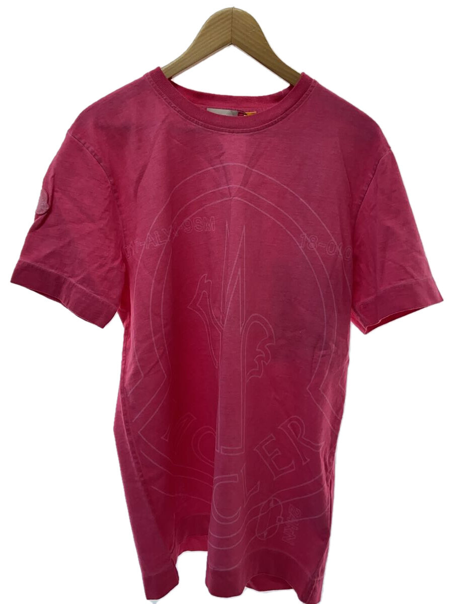 【中古】MONCLER◆Tシャツ/S/コットン/PNK/E209Y8000550 829FY//【メンズウェア】｜2ｎｄ STREET 店