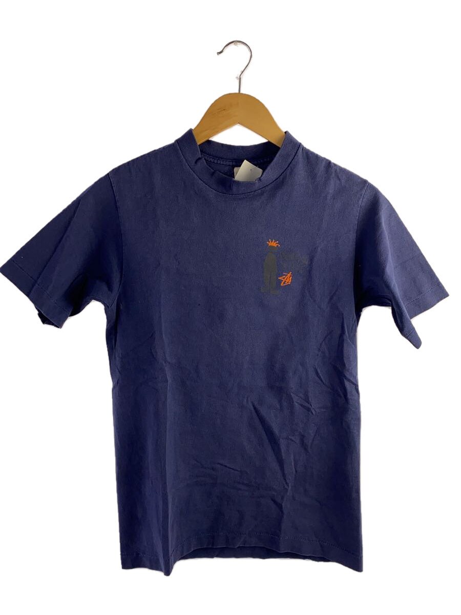 【中古】STUSSY◆90s/白タグ/シャドーマンTシャツ/S/コットン/NVY/※状態考慮//OLD【メンズウェア】｜2ｎｄ STREET 店 12,184円