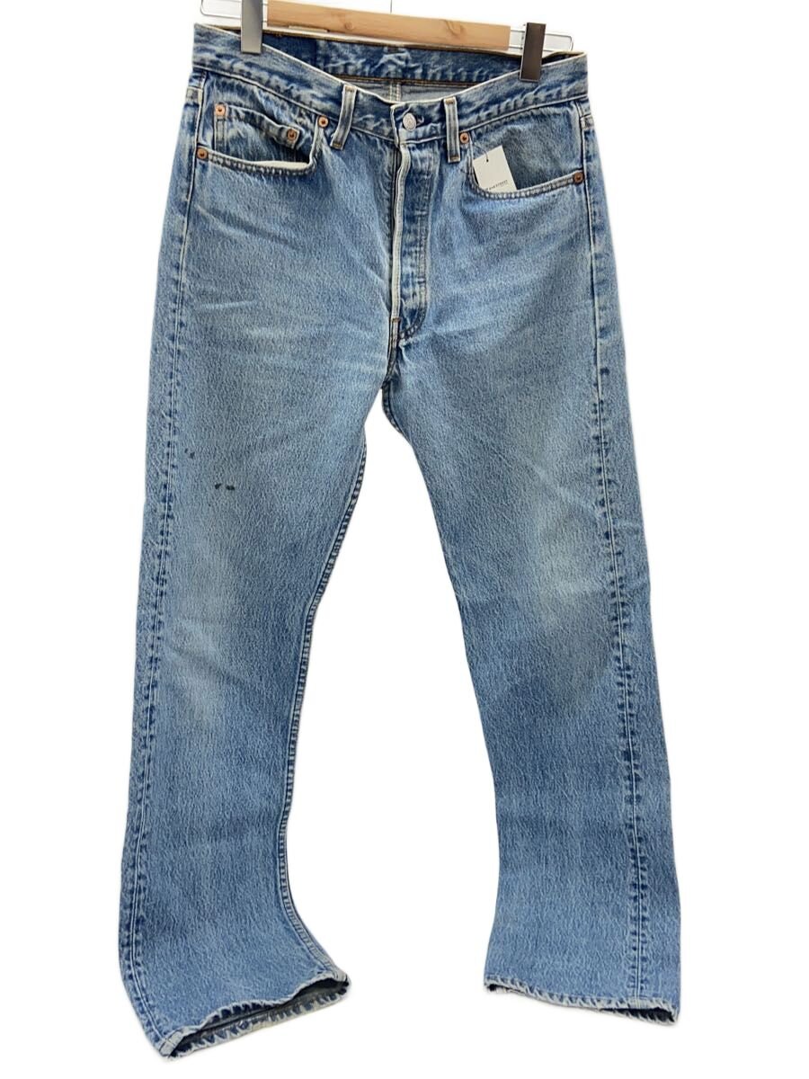 【中古】Levi’s◆90s/501/USA製/ボタン裏524/ストレートパンツ/32/コットン/IDG【メンズウェア】|2nd STREET 店