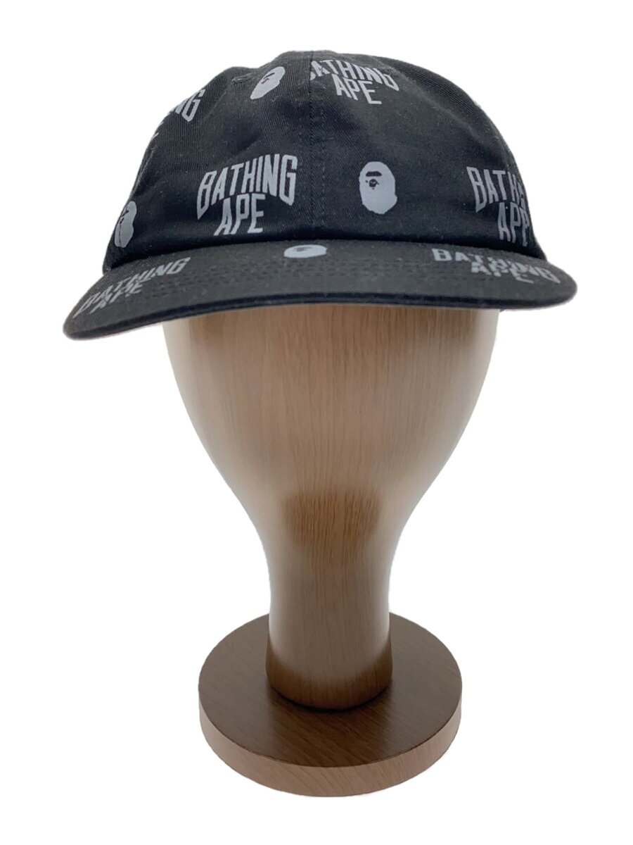【中古】A BATHING APE◆鳥打ち帽/FREE/ポリエステル/BLK/メンズ/001CPE201019X【服飾雑貨他】