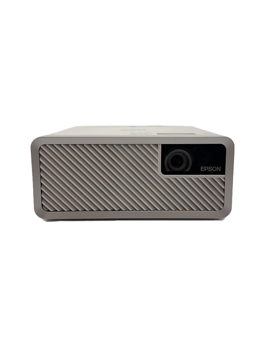 【中古】EPSON◆映写機/dreamio/EF-100W/白いこと/2019年製/角度合わせる用足螺子釘欠品【家電・視覚的・オーディオ】