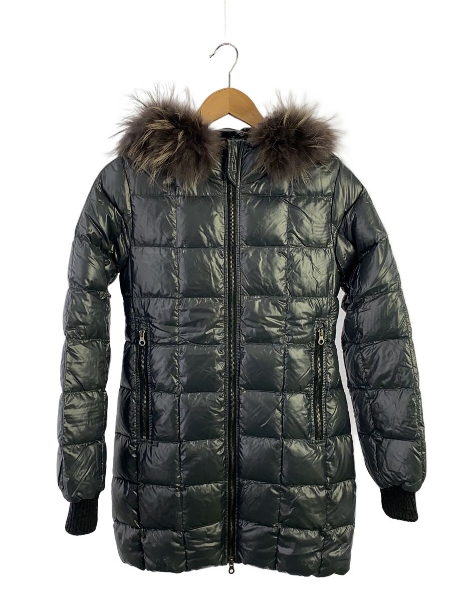 【中古】DUVETICA◆厚地の外套/38/ナイロン/GRY/無地/D.1750.00.MFG-1035R【レディース御召しもの】