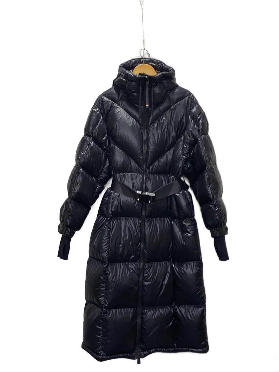 【中古】MONCLER◆MANDRIOU/厚地の外套/O/ナイロン/BLK/F209G1D50100【レディース御召しもの】