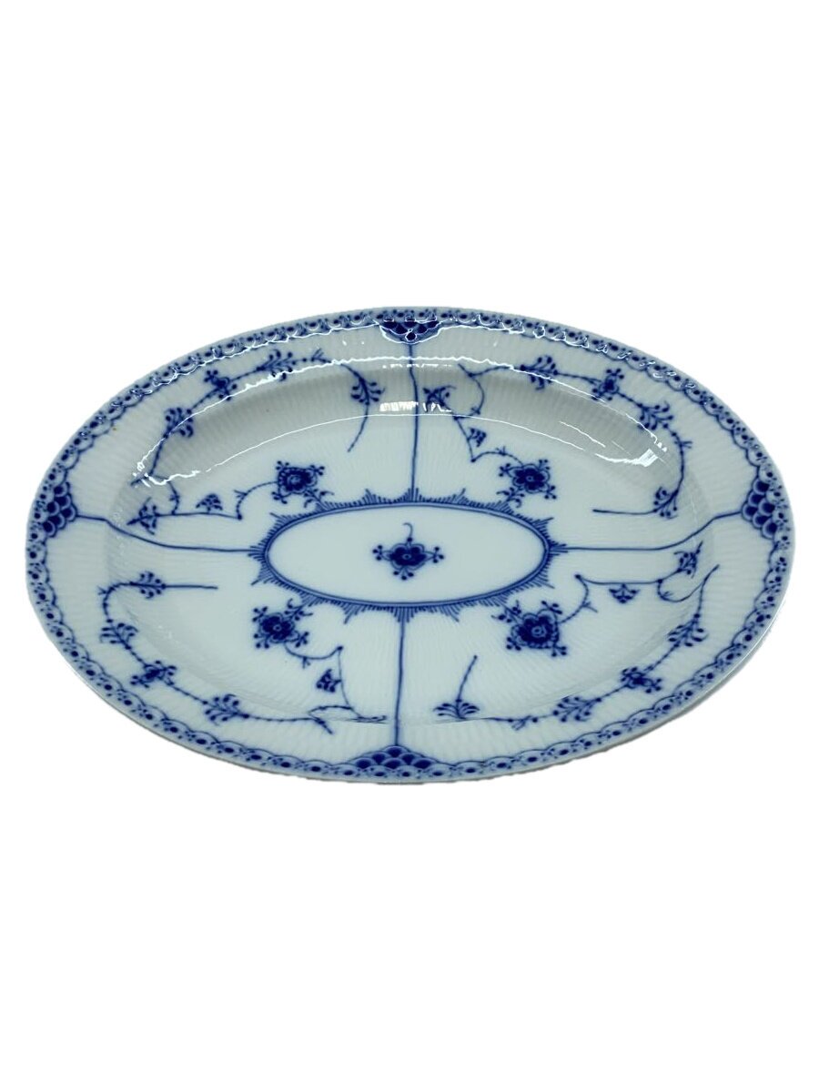 【中古】ROYAL COPENHAGEN◆プレート/WHT【キッチン用品】