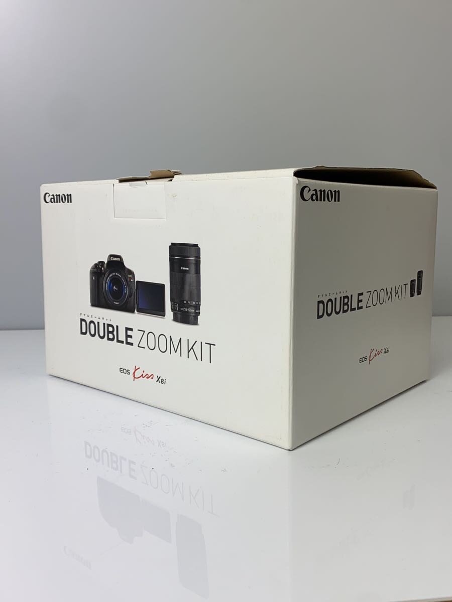 【中古】CANON◆デジタル一眼カメラ EOS Kiss X8i ダブルズームキット DS126571【カメラ】
