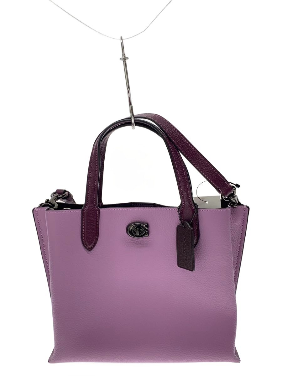 【中古】COACH◆ハンドバッグ/レザー/PUP/無地/C8561//【バッグ】|2nd STREET 店