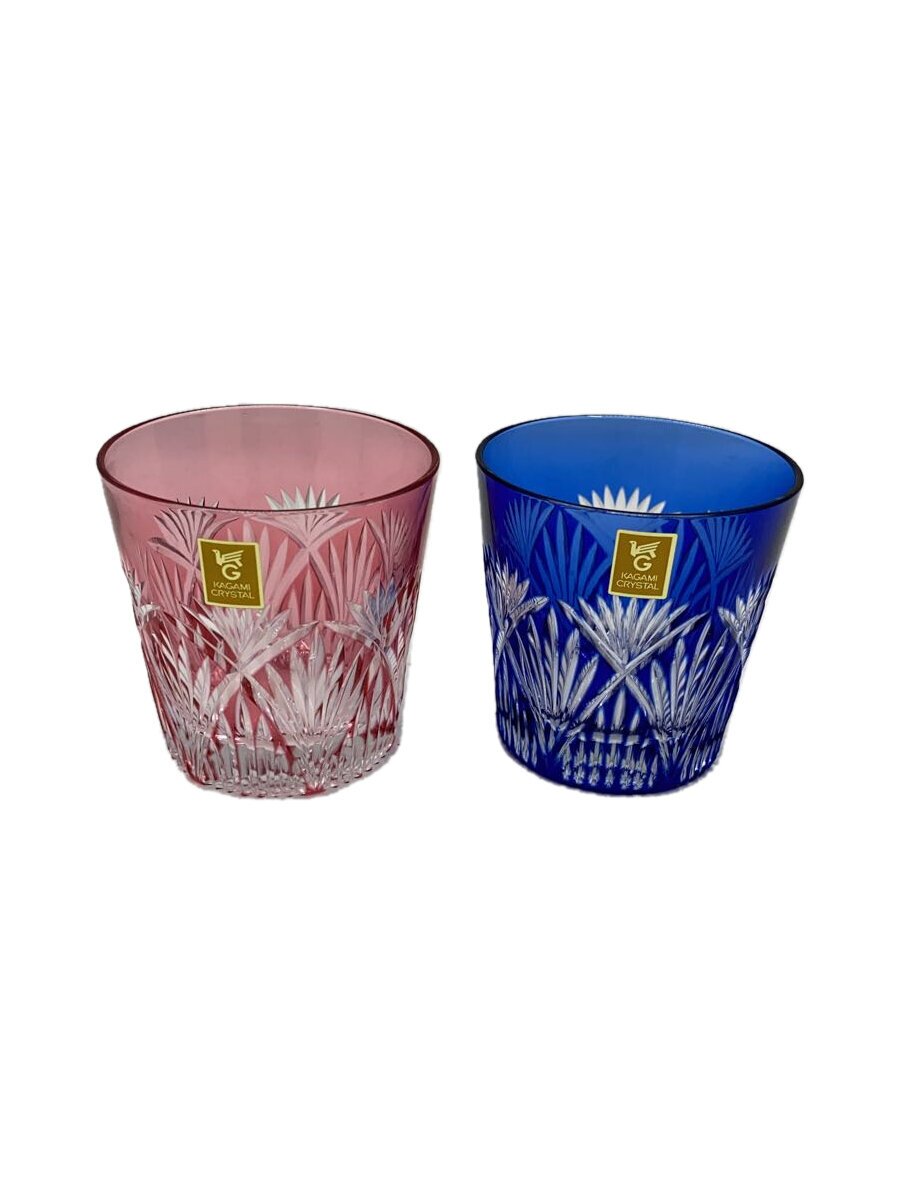 【中古】KAGAMI CRYSTAL◆グラス/2点セット【キッチン用品】