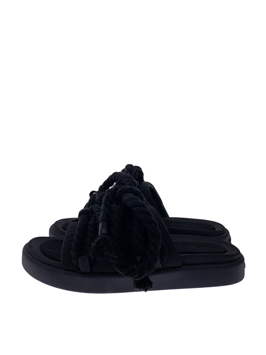 【中古】FOOT INDUSTRY/Rope Slipper/サンダル/M/BLK/AUE002-003【シューズ】