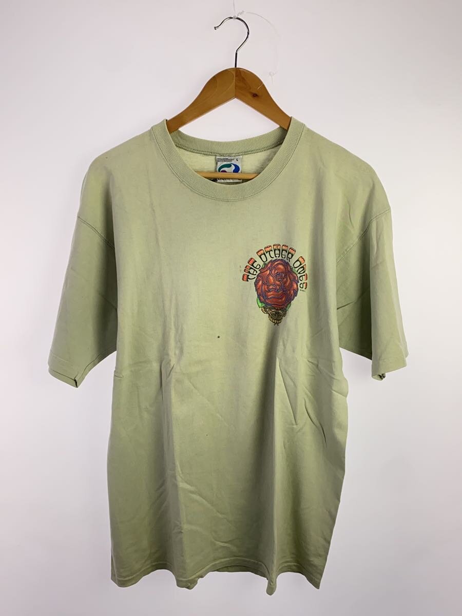 【中古】LIQUID BLUE◆プルオーバー/L/綿織物/GRN/刷り上げる//【メンズウェア】