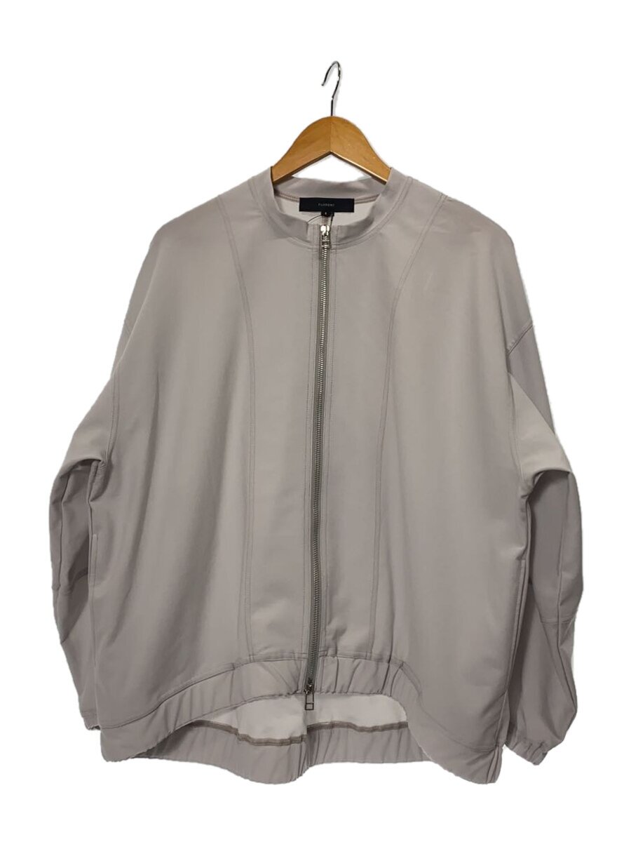 【中古】FLORENT◆上衣/1/ポリエステル/GRY/2402F06005【レディース御召しもの】