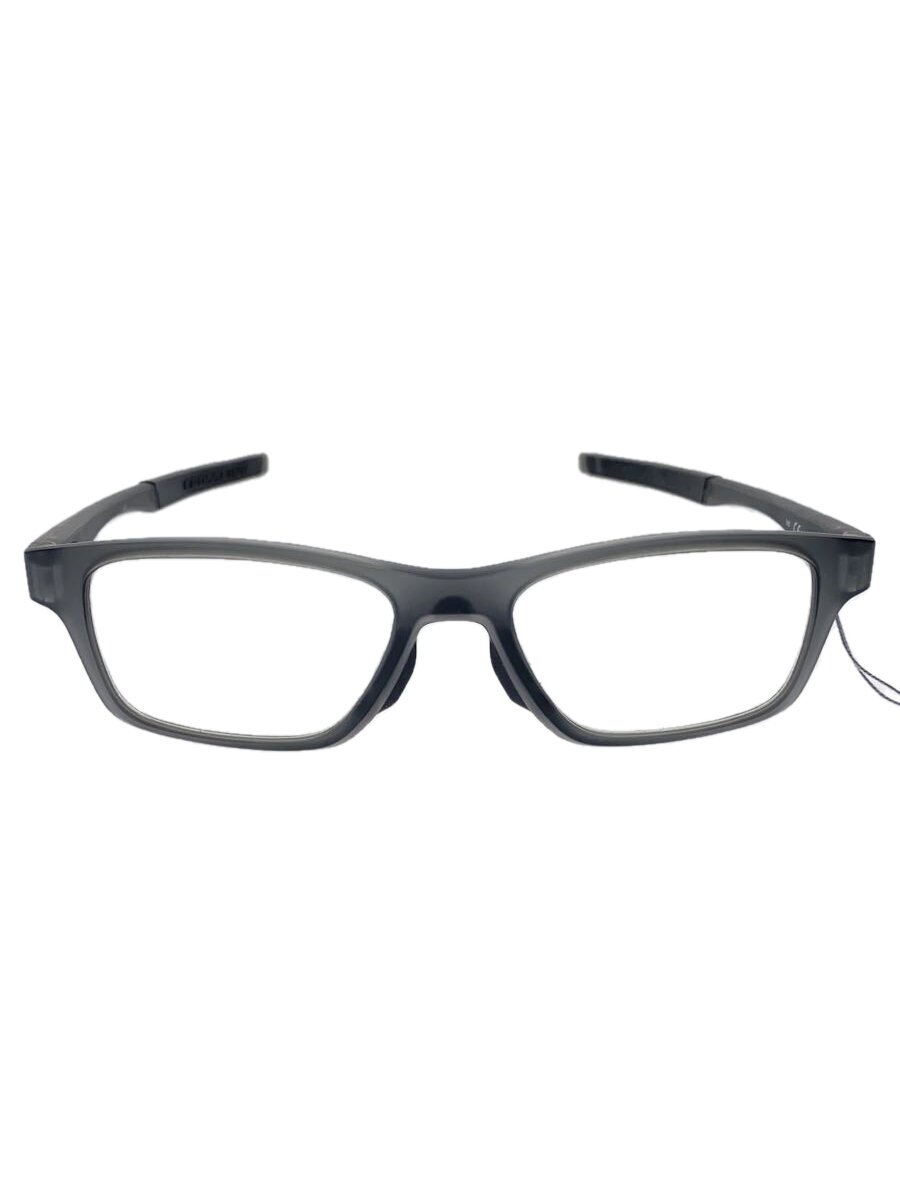 【中古】OAKLEY◆眼鏡/--/可塑性物質/GRY/CLR/メンズ【服飾雑貨他】