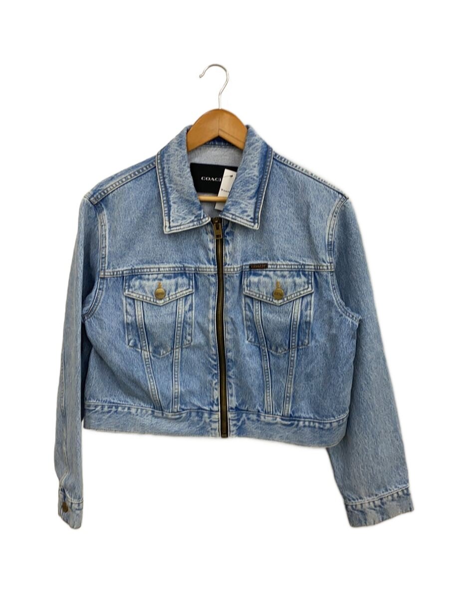 【中古】COACH◆Gジャン/M/コットン/IDG【レディースウェア】|2nd STREET 店