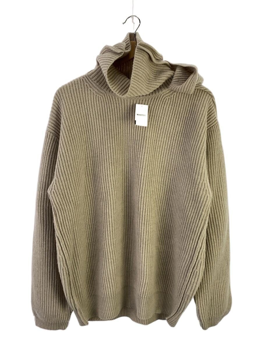 【中古】IRENE◆Full Cardigan Tops/36/羊毛/BEG/無地/21A81010【レディースお召しもの】
