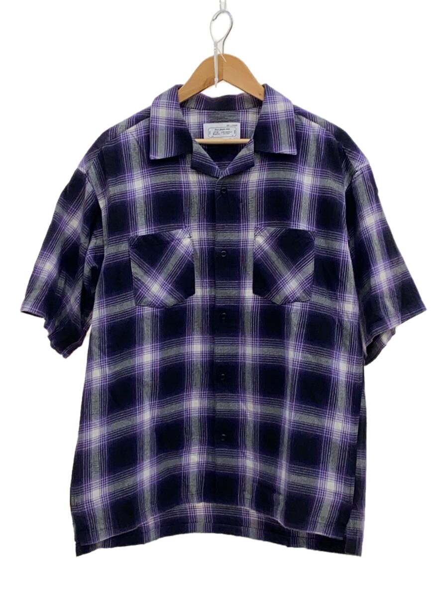【中古】Rafu◆半袖プルオーバー/XXL/綿織物/PUP/オンブレCK【メンズウェア】