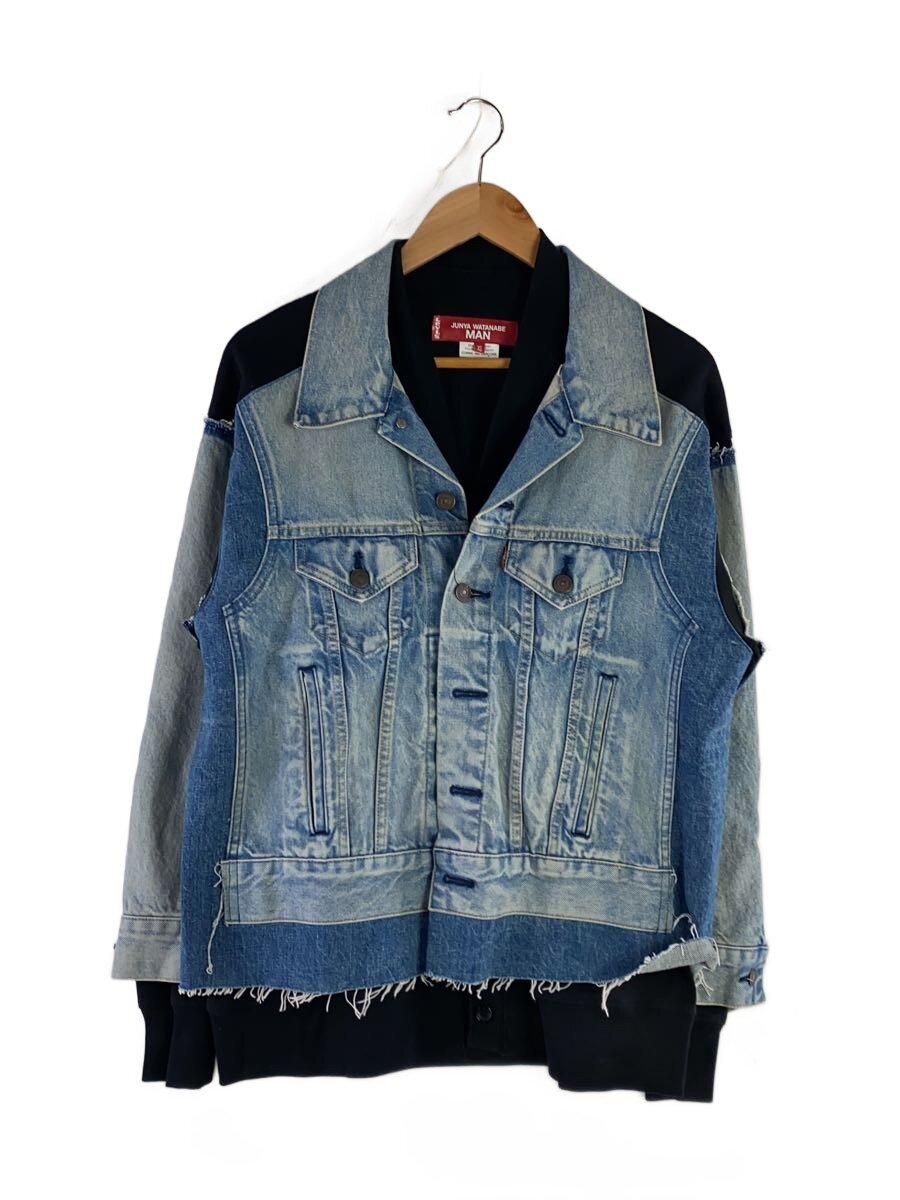 【中古】JUNYA WATANABE COMME des GARCONS MAN◆Gジャン/XS/ジーンズ/IDG/WO-J206//【メンズウェア】