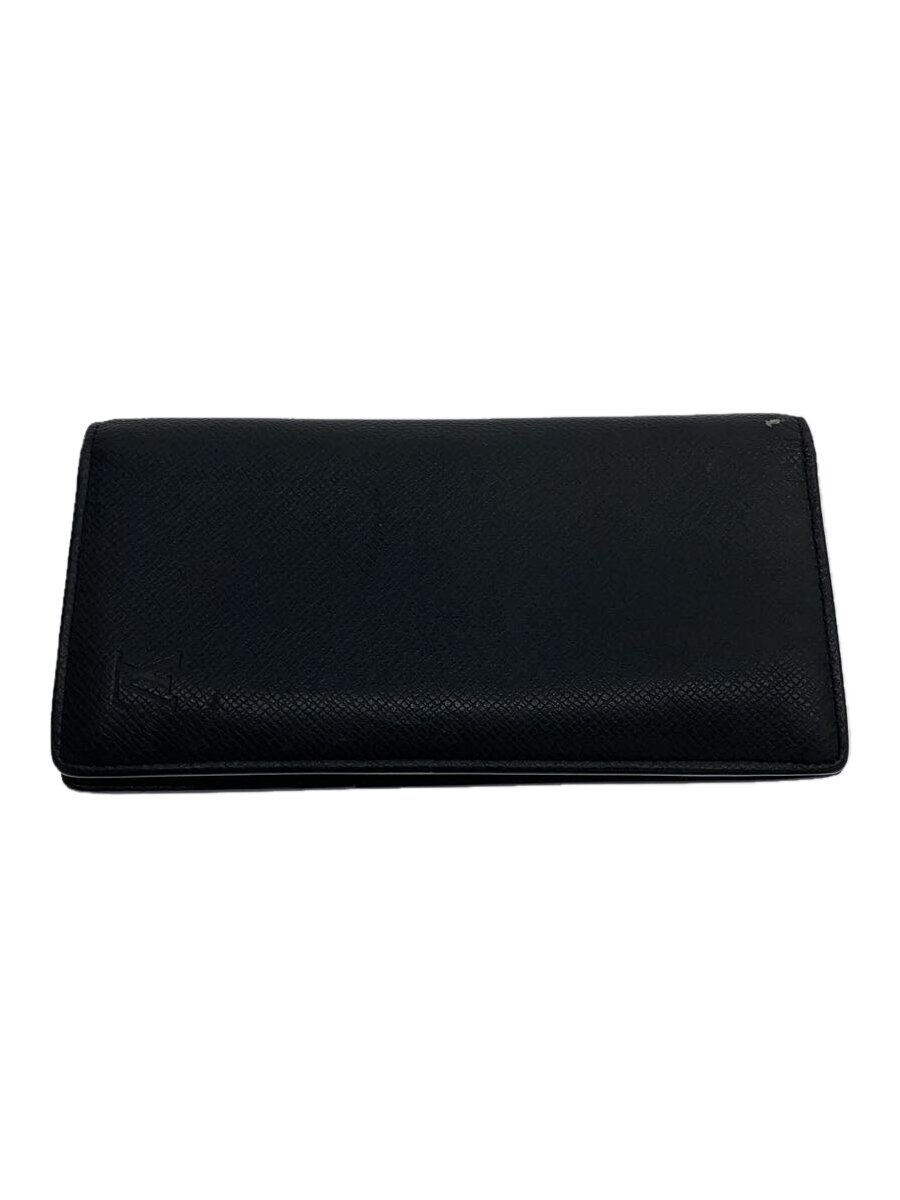 【中古】LOUIS VUITTON◆タイ王国ガ/長紙入れ/--/黒いこと/無地/メンズ【服飾雑貨他】