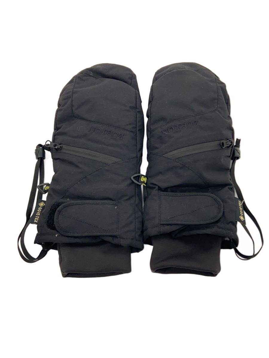 【中古】BURTON◆ウインタースポーツその他/BLK/グローブ/ゴアテックス【スポーツ】