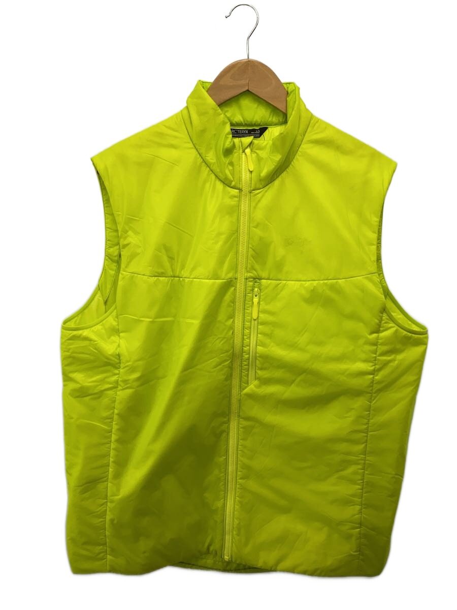 【中古】ARC’TERYX◆Nuclei Vest/より良い/L/ナイロン/YLW/X000006767【メンズウェア】