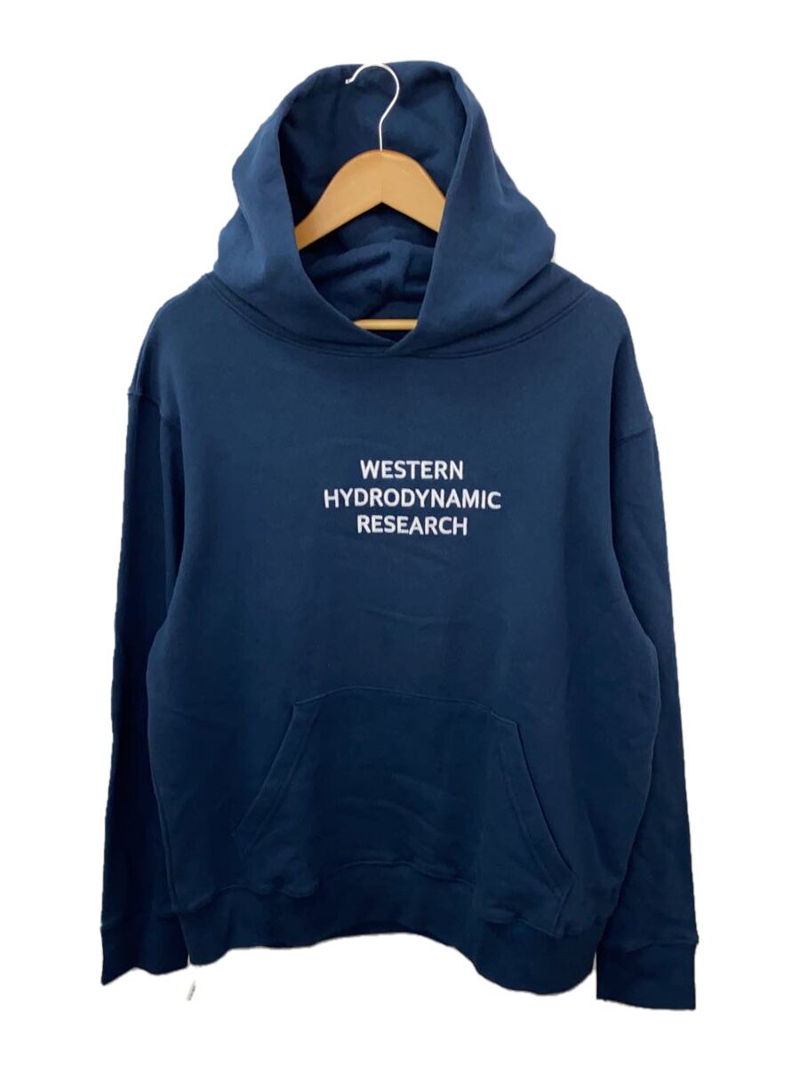 【中古】WESTERN HYDRODYNAMIC/パーカー/--/綿織物/BLU【メンズウェア】