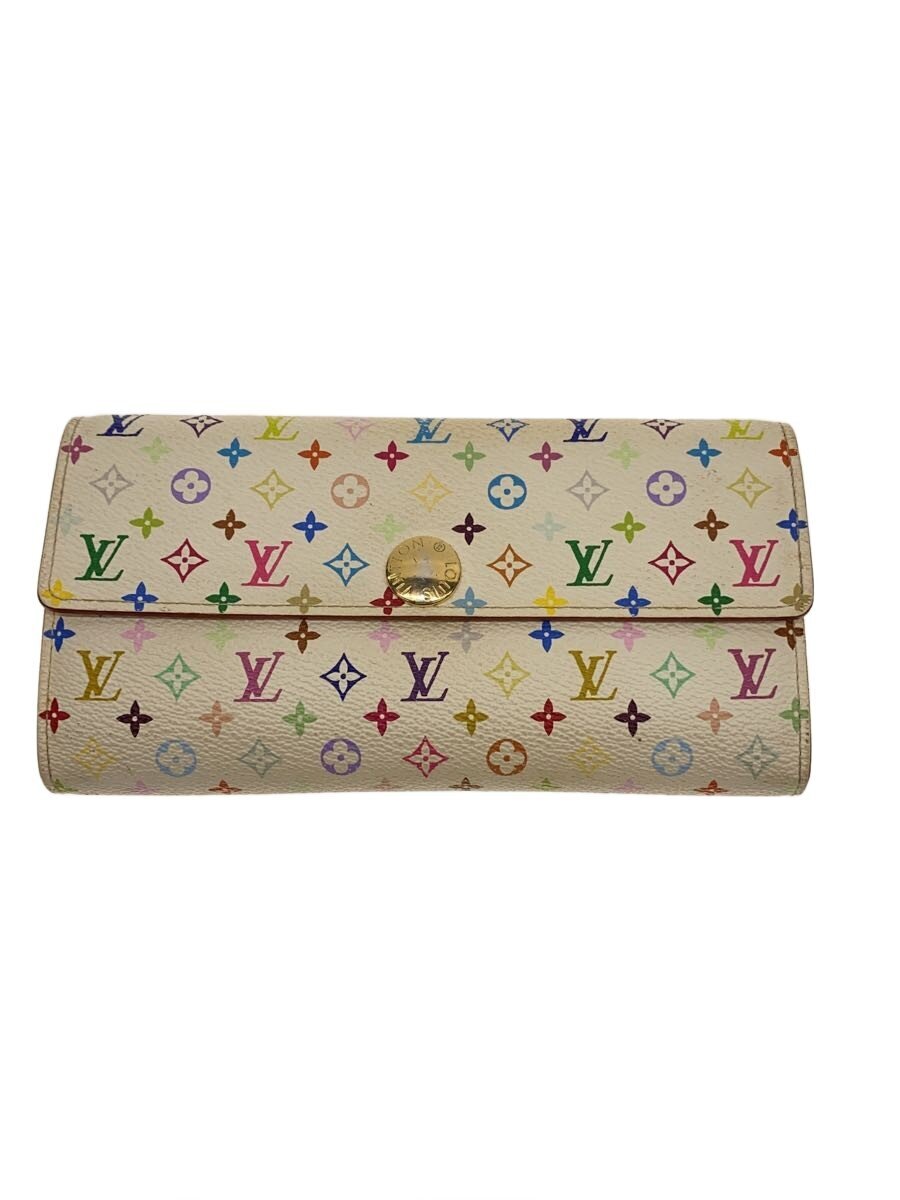 【中古】LOUIS VUITTON◆ポシェット・ポルト・モネ・クレディ_モノグラム・マルチ色合い_ブロン/PVC/マルチ色合い/かしら文字入り口・入口//【服飾雑貨他】